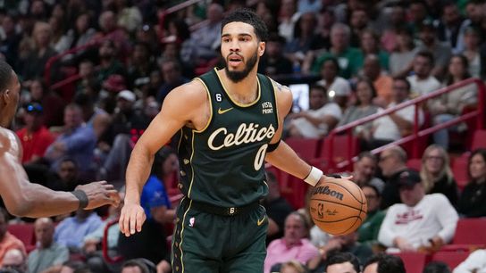 Video: How Jayson Tatum's scoring mentality cost him as a playmaker in the final seconds against Miami taken at BSJ Headquarters (Celtics)